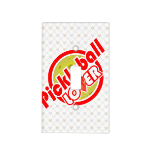Pickleball Lover 2 Light Switch Cover