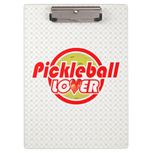 Pickleball Lover 2 Options Clipboard
