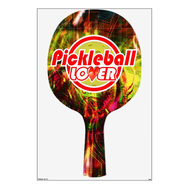 Pickleball Lover 2 Wall Decal Options (Front)