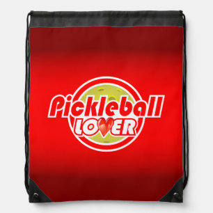 Pickleball Lover 2A-2B Options Drawstring Bag