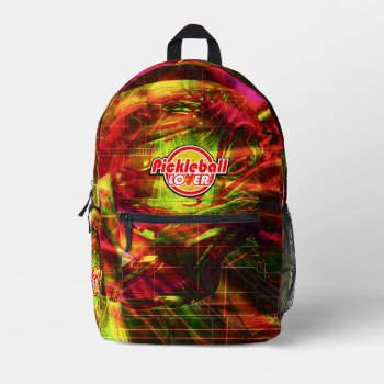 Pickleball Lover 2a Options Print Cut Sew Bag by Ronspassionfordesign at Zazzle
