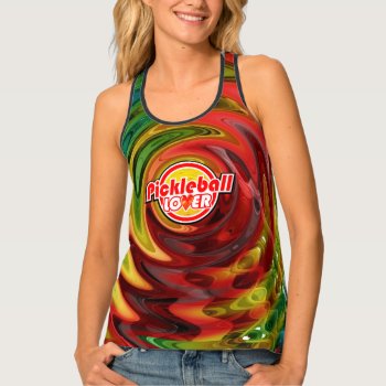 Pickleball Lover 2a Options Tank Top by Ronspassionfordesign at Zazzle