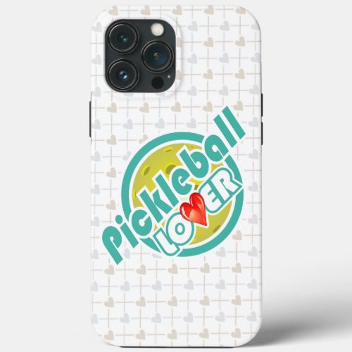 Pickleball Lover 2B Options iPhone 13 Pro Max Case