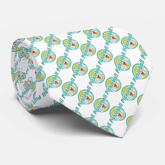 Pickleball Lover 2B Tie (Rolled)