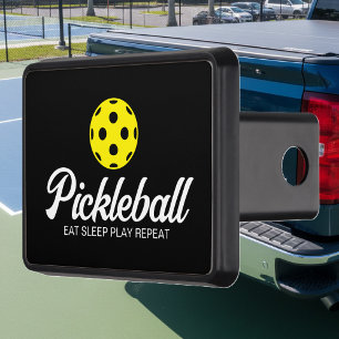 Pickleball lover hitch cover with funny quote