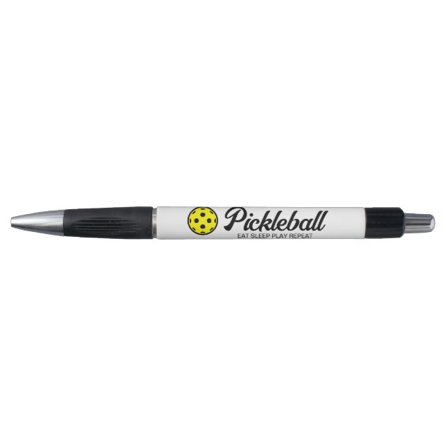 Pickleball lover promo pens with funny quote (Front)