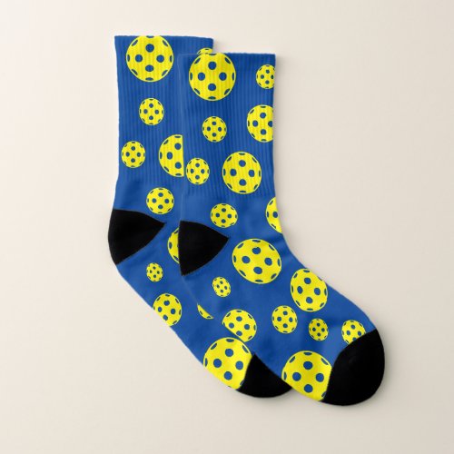 Pickleball lover sport socks in custom colors