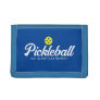 Pickleball lover trifold velcro wallet gift