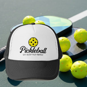 Pickleball lover trucker hat for enthusiasts