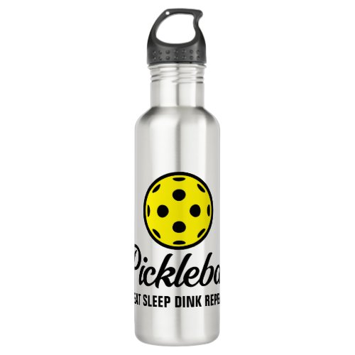 Pickleball lover water bottle gift Eat Sleep Dink