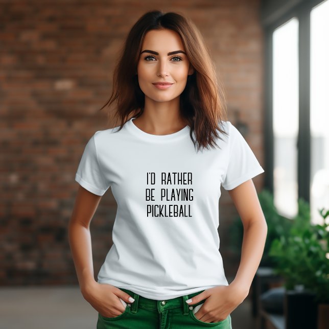 Pickleball Lover's Dream funny black slogan T-Shirt (Creator Uploaded)