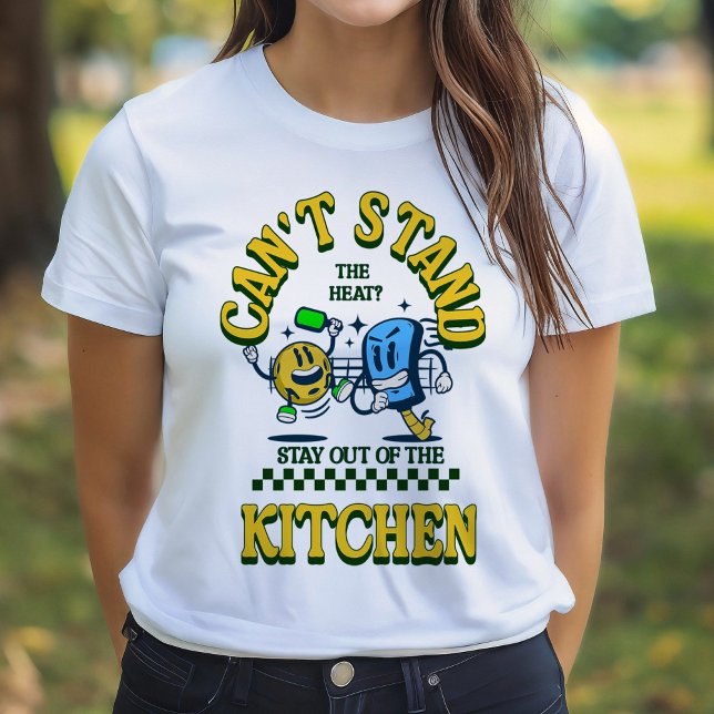 Pickleball Lovers Stay Out of the Kitchen Funny T-Shirt (Creator Uploaded)
