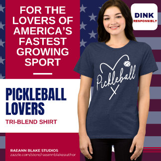 Pickleball Lover's Tri-Blend Shirt