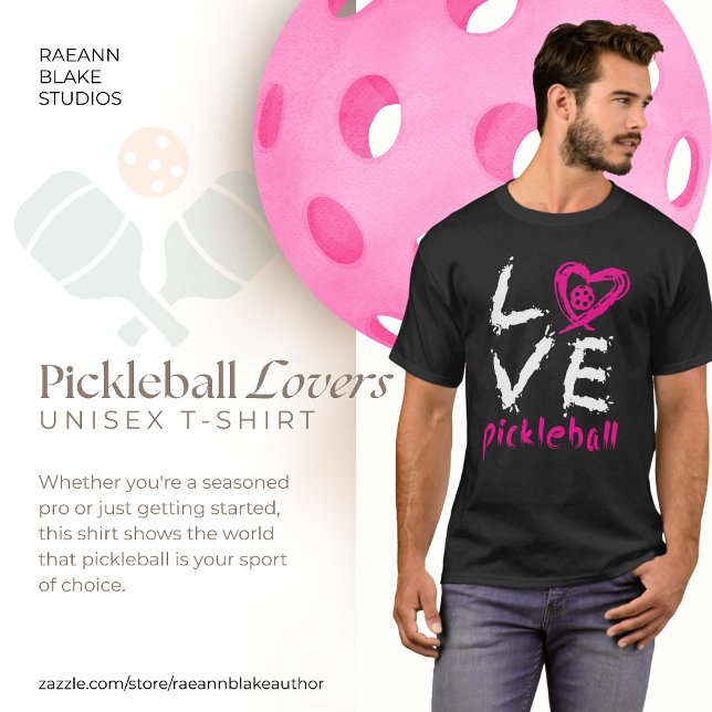 Pickleball Lover's Unisex T-Shirt (Creator Uploaded)