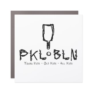 Pickleball Magnet with PKLBLN logo