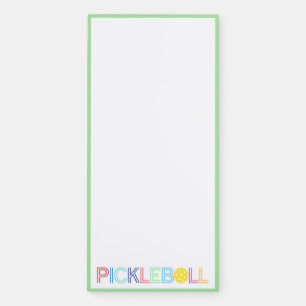 Pickleball Magnetic Notepad