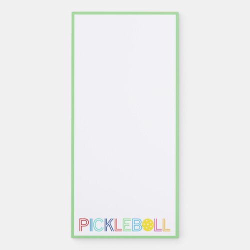 Pickleball Magnetic Notepad