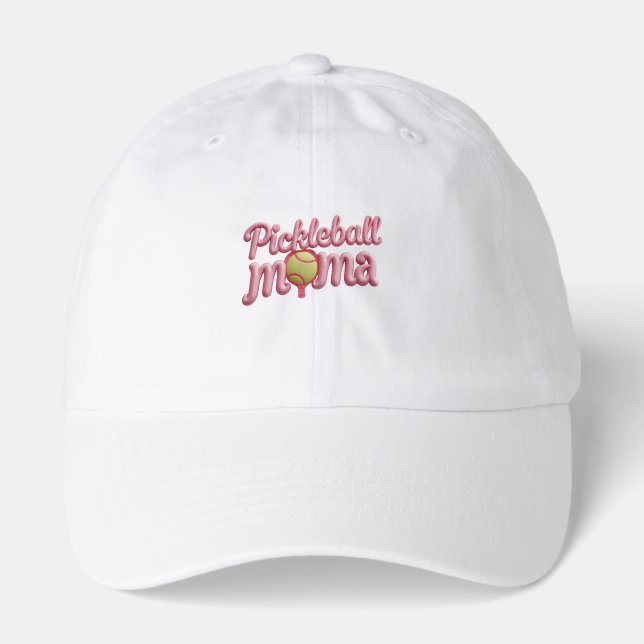 Pickleball Mama Hat 💕 | Cute Pickleball Cap for M (Front)