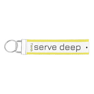 Pickleball Mantra Wrist Keychain