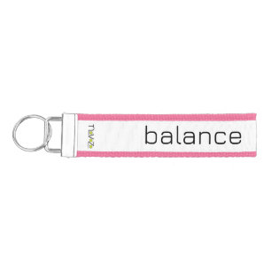 Pickleball Mantra Wrist Keychain