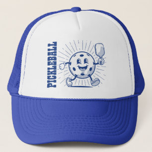 PICKLEBALL MASCOT TRUCKER HAT