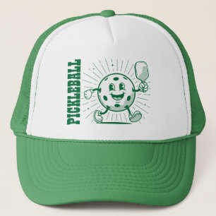 PICKLEBALL MASCOT TRUCKER HAT