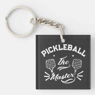 Pickleball Master Keychain