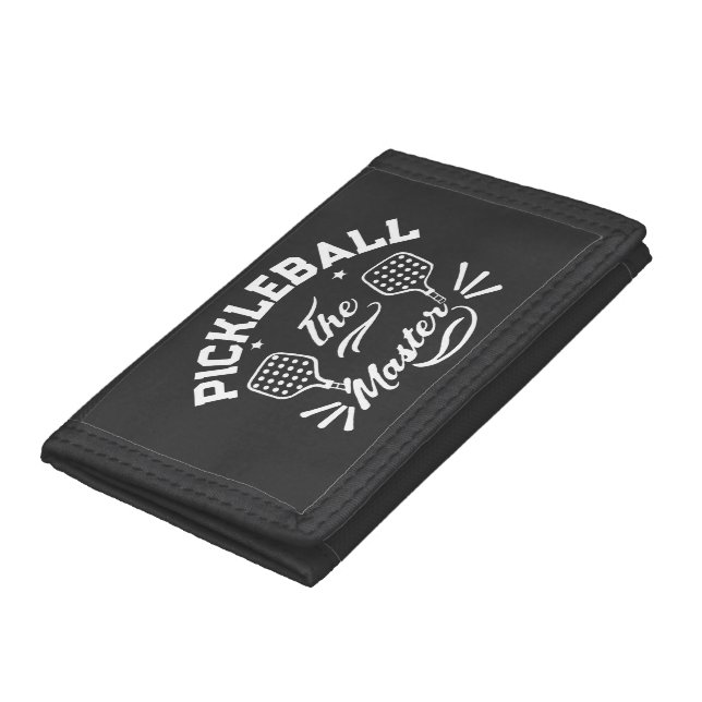 Pickleball Master Tri-fold Wallet (Bottom)