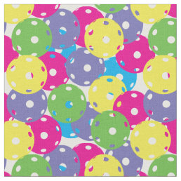 Pickleball - mix of colours, custom size fabric