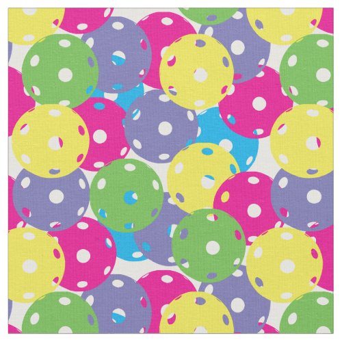 Pickleball _ mix of colours custom size fabric