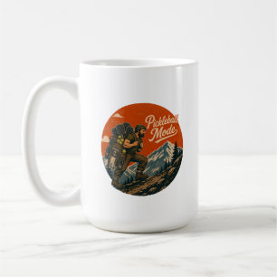 Pickleball Mode Vintage Sport Adventure Mug