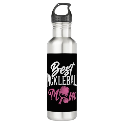Pickleball Mom Mother Best    Stainless Steel Water Bottle