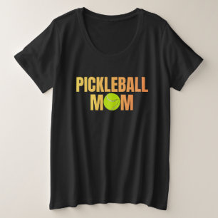 Pickleball Mom Shirt   Minimal Pickleball Mama Tee