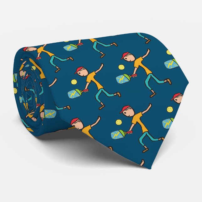 Pickleball Neck Tie (Rolled)