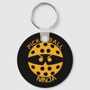 Pickleball Ninja Keychain
