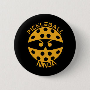 Pickleball ninja-orange button