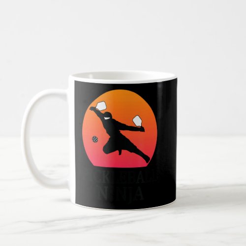 Pickleball Ninja Unique Pickleball Player  Coffee Mug