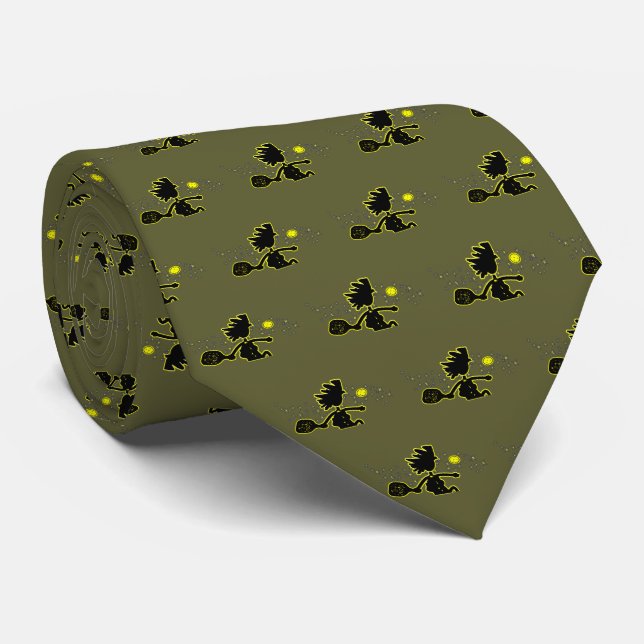 Pickleball on Moss Neck Tie (Rolled)