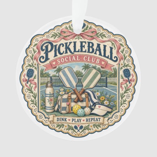PICKLEBALL ORNAMENT