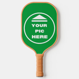 Pickleball Paddle - Add Your Image - Tan