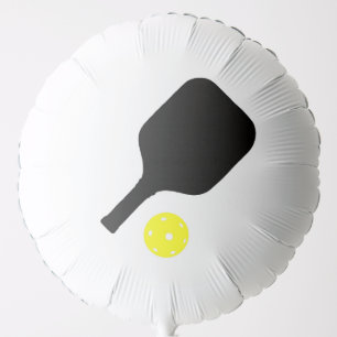 Pickleball paddle & ball balloon