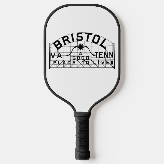 Pickleball Paddle Bristol Sign 1-side design (Front)