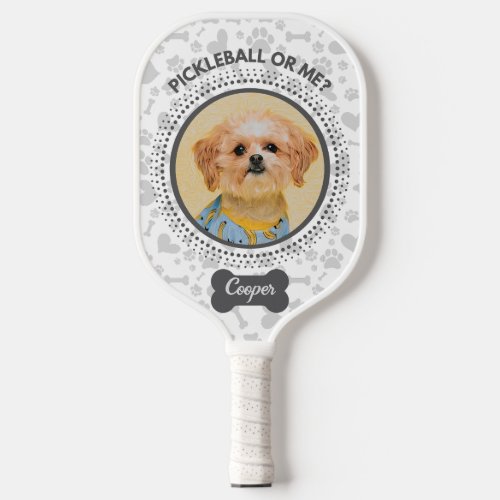 Pickleball Paddle Customized with Your Pets Photo
