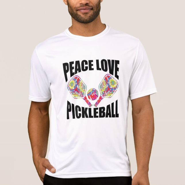 Pickleball Paddle Design T-Shirt (Front)