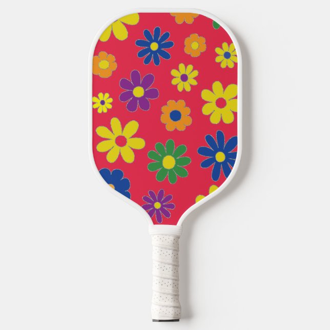 Pickleball Paddle Flowery Pickle Ball (Front)