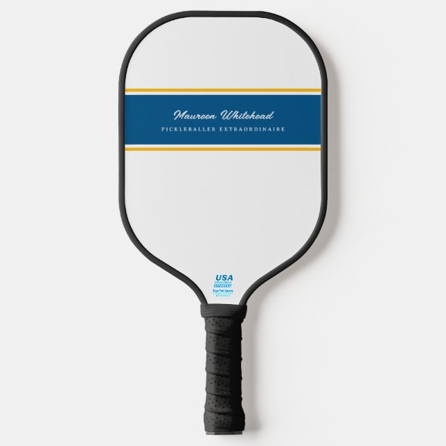 Pickleball Paddle Template (Front)