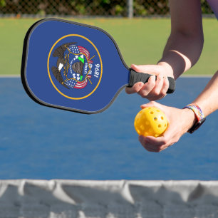 Pickleball Paddle, Utah State Old flag Paddle