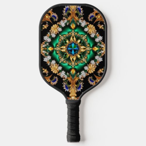 Pickleball Paddle with Colors of Brazil