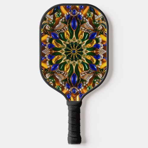Pickleball Paddle with Colors of Brazil