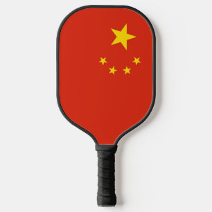 Pickleball Paddle with flag of China